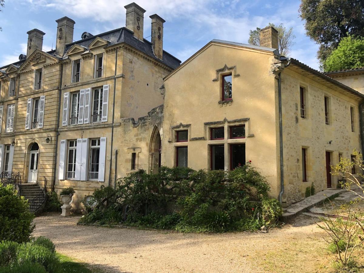 L'Abbaye Du Chateau Du Vallier Langoiran Exterior photo