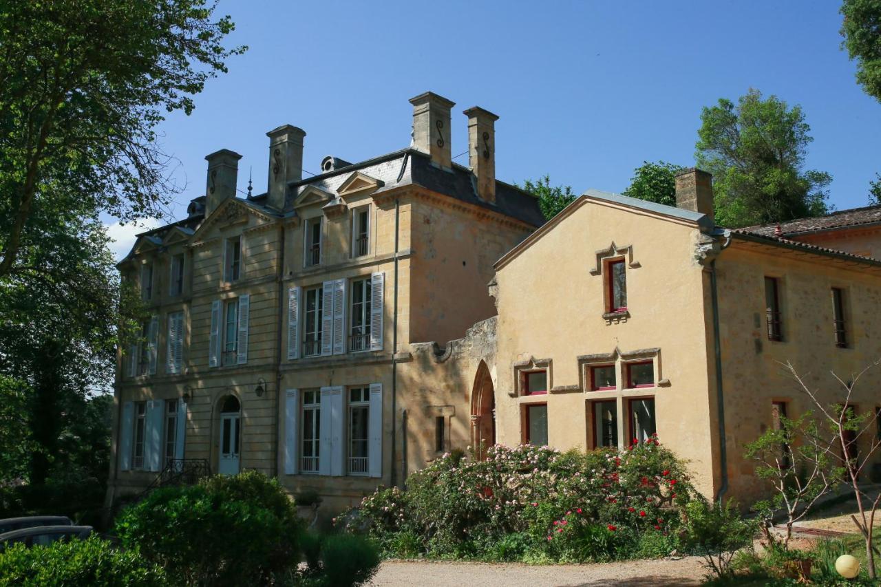L'Abbaye Du Chateau Du Vallier Langoiran Exterior photo